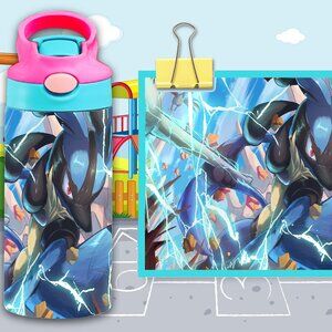 Pokemon Themed Kids Tumbler 12oz